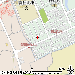 岡山県総社市泉3-60周辺の地図