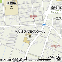 静岡県浜松市中央区法枝町126周辺の地図