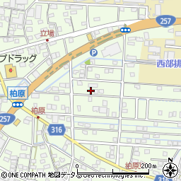 静岡県浜松市中央区篠原町21697周辺の地図