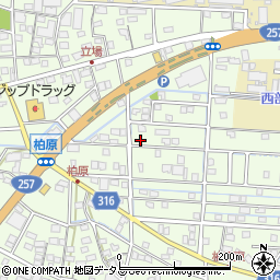 静岡県浜松市中央区篠原町21692周辺の地図