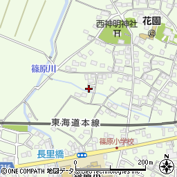 静岡県浜松市中央区篠原町9651周辺の地図