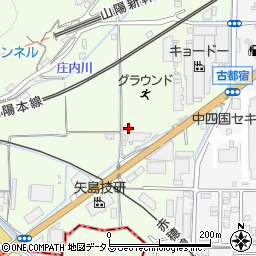岡山県岡山市東区宍甘383周辺の地図