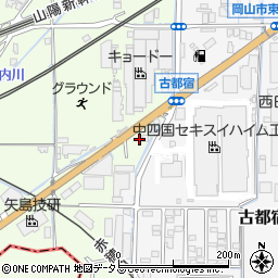 岡山県岡山市東区宍甘368周辺の地図