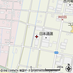 日本郵便周辺の地図