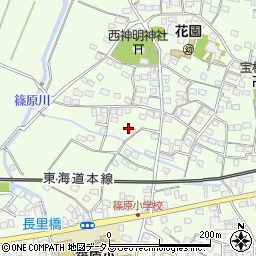静岡県浜松市中央区篠原町9638周辺の地図