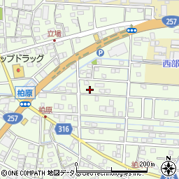 静岡県浜松市中央区篠原町21693周辺の地図