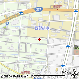 静岡県浜松市中央区篠原町21718周辺の地図