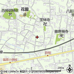 静岡県浜松市中央区篠原町9400周辺の地図