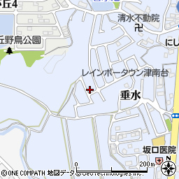 三重県津市垂水2010-76周辺の地図