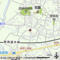 静岡県浜松市中央区篠原町9630周辺の地図