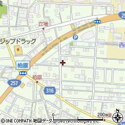 静岡県浜松市中央区篠原町21689周辺の地図