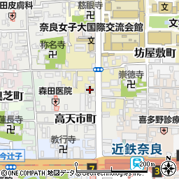 内侍原ビル周辺の地図