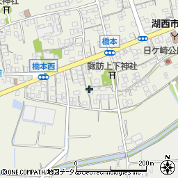 静岡県湖西市新居町浜名1066周辺の地図