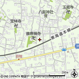 静岡県浜松市中央区篠原町4002周辺の地図