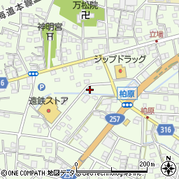 静岡県浜松市中央区篠原町21523周辺の地図