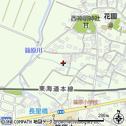静岡県浜松市中央区篠原町9655周辺の地図