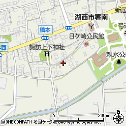 静岡県湖西市新居町浜名832周辺の地図