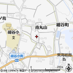 愛知県豊橋市細谷町南丸山周辺の地図
