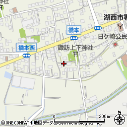 静岡県湖西市新居町浜名1009-1周辺の地図