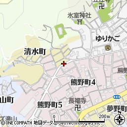 兵庫県神戸市兵庫区清水町1周辺の地図