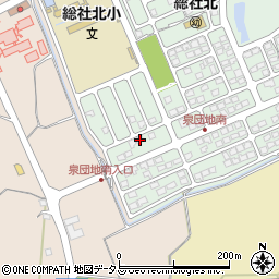 岡山県総社市泉3-61周辺の地図