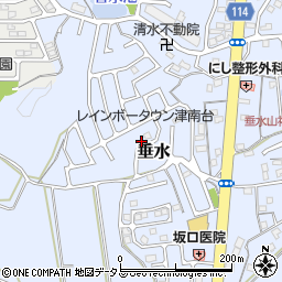 三重県津市垂水2010-105周辺の地図