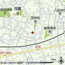 静岡県浜松市中央区篠原町9405周辺の地図