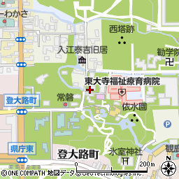 奈良県奈良市水門町58周辺の地図