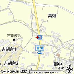 愛知県田原市吉胡町郷中179周辺の地図