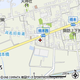 静岡県湖西市新居町浜名1244周辺の地図
