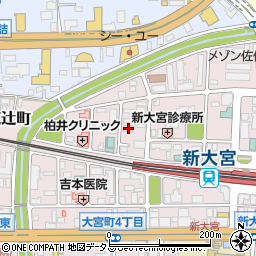 奈良県奈良市芝辻町4丁目11周辺の地図