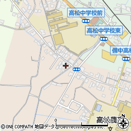岡山県岡山市北区高松原古才41周辺の地図