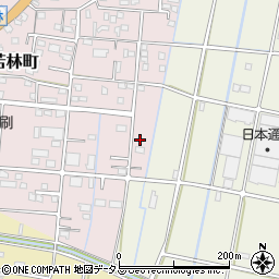 静岡県浜松市中央区東若林町1588周辺の地図