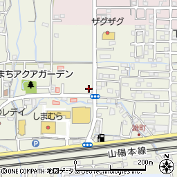 あしたか薬局　雄町北店周辺の地図