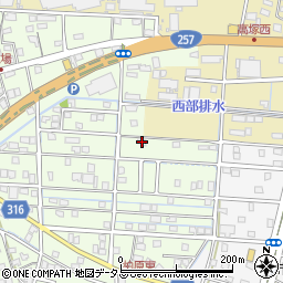 静岡県浜松市中央区篠原町21713周辺の地図