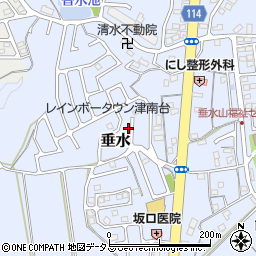 三重県津市垂水2026周辺の地図