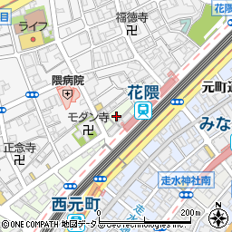 兵庫県神戸市中央区北長狭通6丁目4周辺の地図