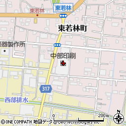 静岡県浜松市中央区東若林町1516周辺の地図