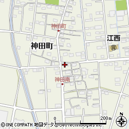 静岡県浜松市中央区神田町889周辺の地図