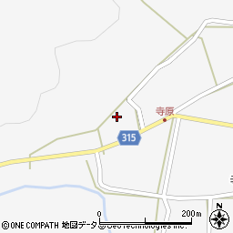 広島県山県郡北広島町寺原1357周辺の地図