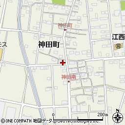 静岡県浜松市中央区神田町950周辺の地図