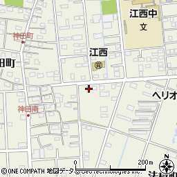 静岡県浜松市中央区神田町743周辺の地図