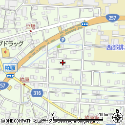 静岡県浜松市中央区篠原町21700周辺の地図