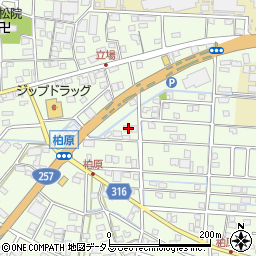 静岡県浜松市中央区篠原町21685周辺の地図
