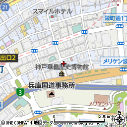 リパーク神戸海岸通２丁目駐車場周辺の地図