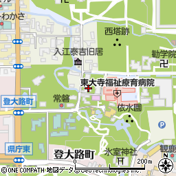 奈良県奈良市水門町57周辺の地図