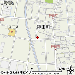 静岡県浜松市中央区神田町956周辺の地図