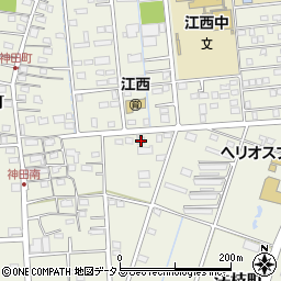 静岡県浜松市中央区神田町744周辺の地図