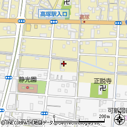 静岡県浜松市中央区高塚町2403周辺の地図