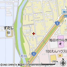 静岡県浜松市中央区芳川町896周辺の地図